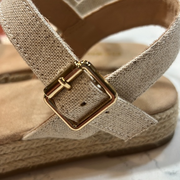 Old Navy canvas, platform sandals, size 9 - Picture 7 of 14